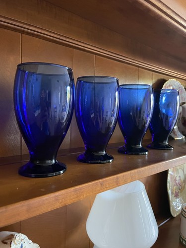 Vintage libbey cobalt blue - libbey,