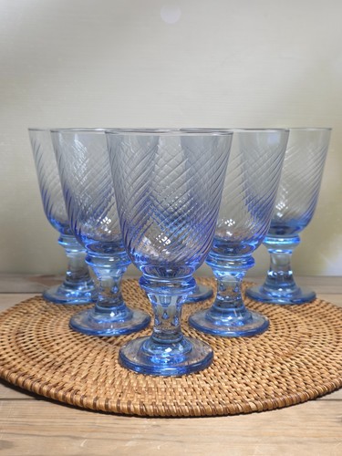 Vintage libbey light blue - vintage,
