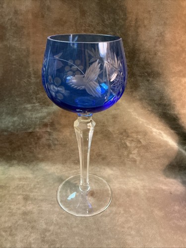 Vintage cobalt blue clear - cobalt,
