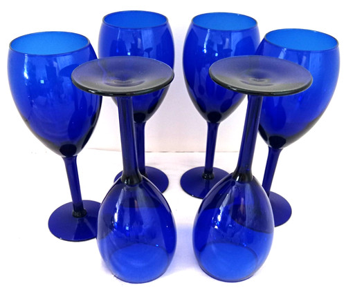 Set cobalt blue libbey - cobalt,