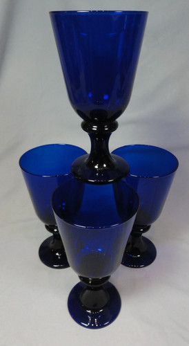 Vintage libbey flare goblets - vintage,